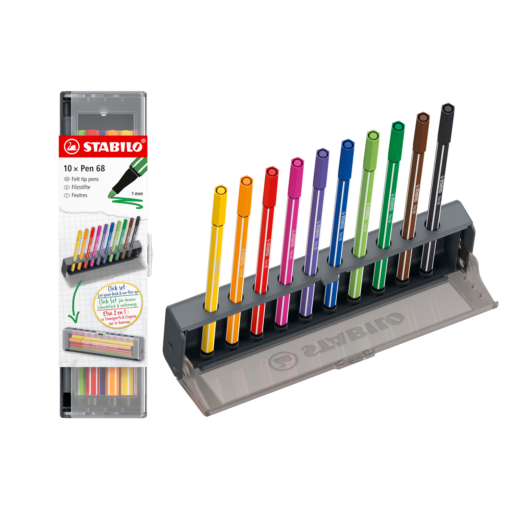 Stabilo Pen 68 - clickset